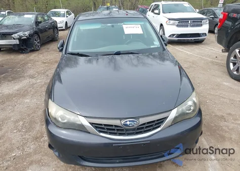 2009 Subaru Impreza 2.5I from USA, damaged, VIN JF1GH61699H805576